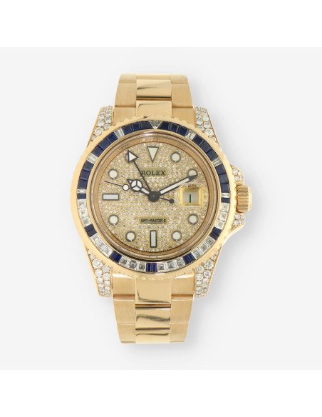 ROLEX GMT oro/bri 116718LN G276N463