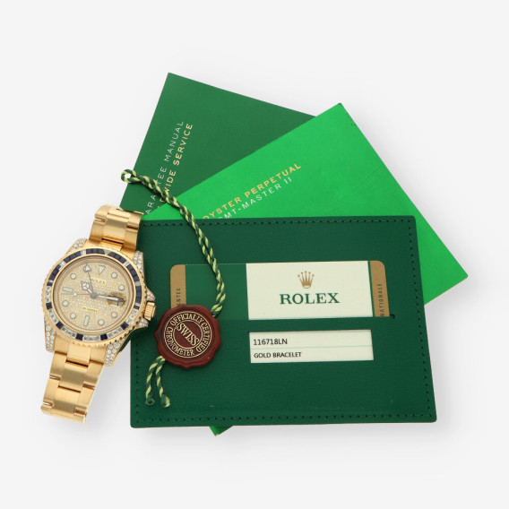 ROLEX GMT oro/bri 116718LN G276N463