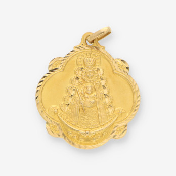 Medalla Virgen oro