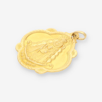 Medalla Virgen oro 2