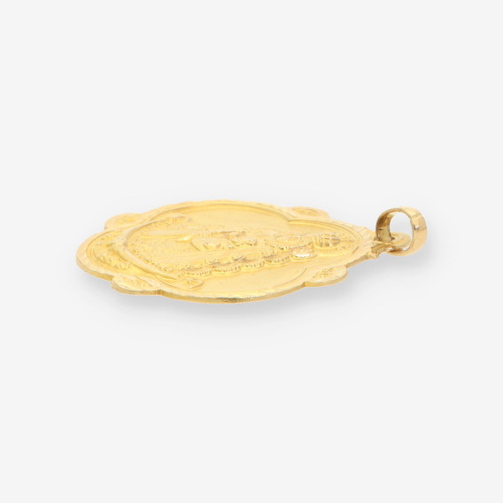 Medalla Virgen oro