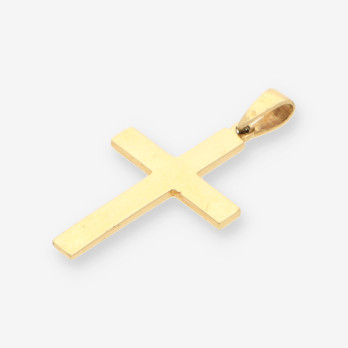 Colgante cruz oro 2