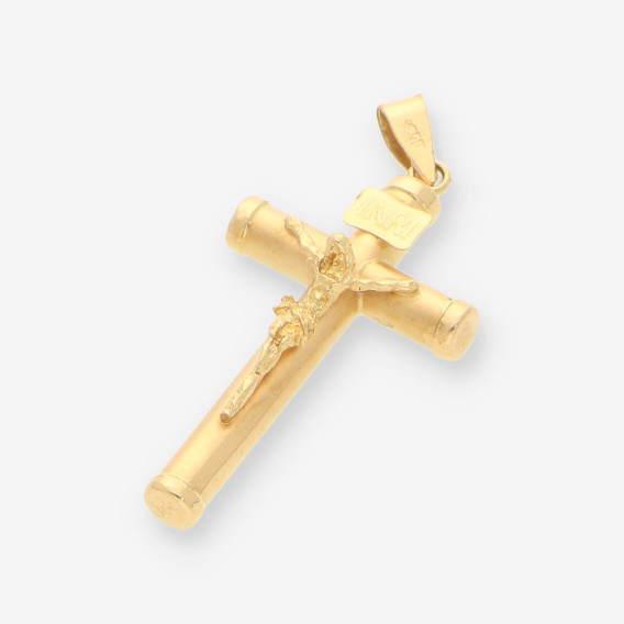Colgante cruz oro