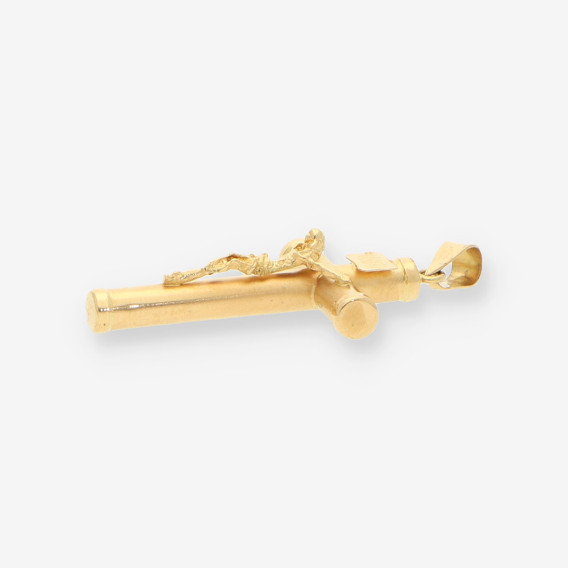 Colgante cruz oro
