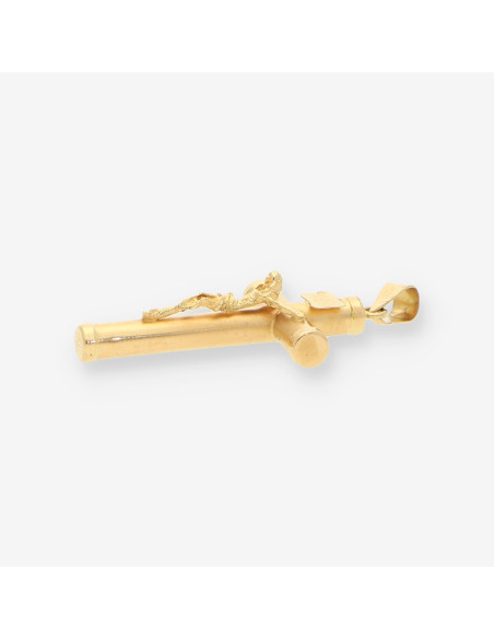 Colgante cruz oro