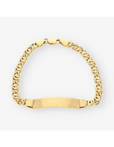 Pulsera no me olvides oro