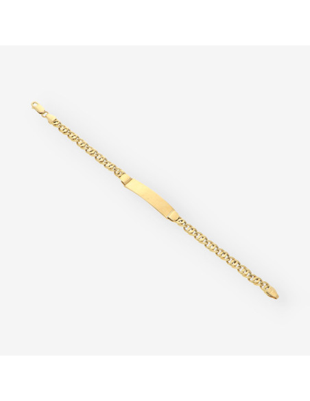 Pulsera no me olvides oro