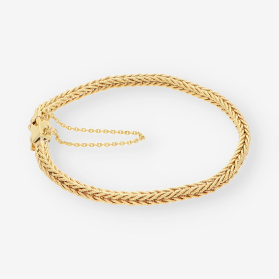 Pulsera oro en espiga