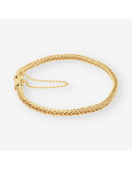 Pulsera oro en espiga