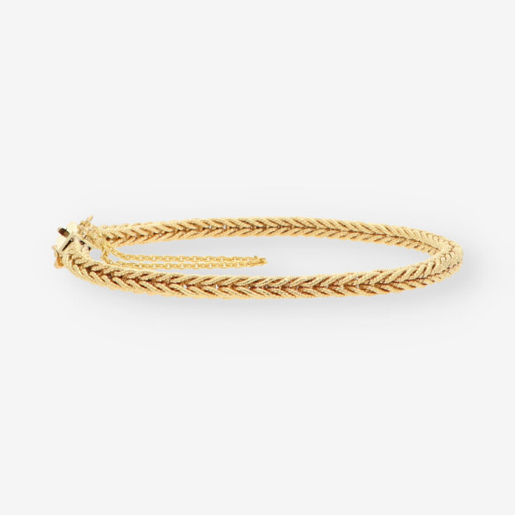 Pulsera oro en espiga