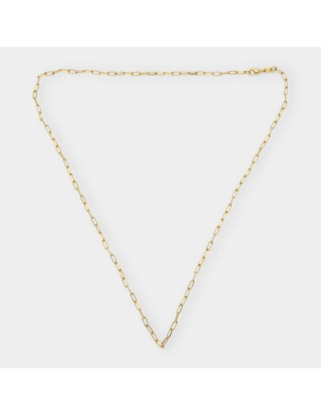 Cadena forzada en oro 18kt