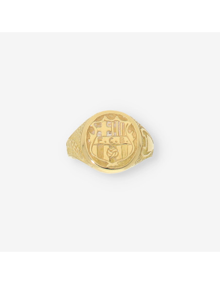 Anillo oro BarÃ§a 