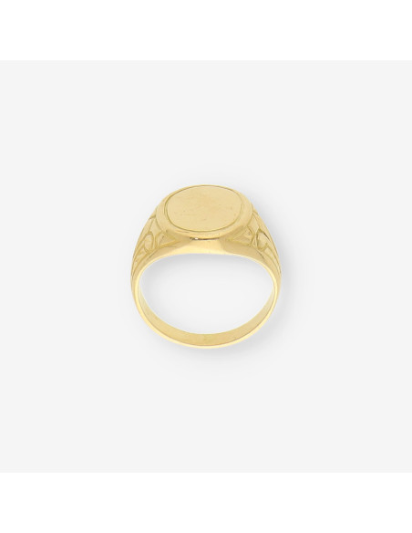 Anillo sello oro