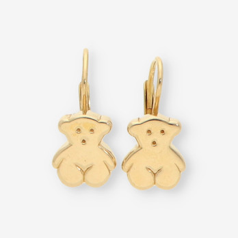 Pendientes osos oro TOUS