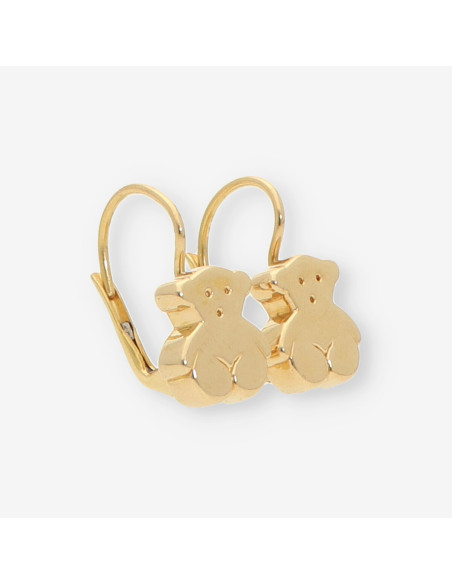 Pendientes osos oro TOUS