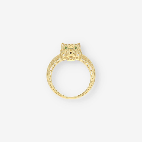 Anillo oro Pantera calado