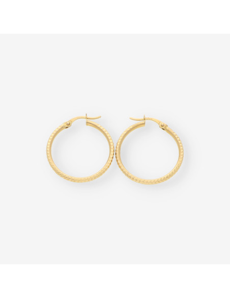 Pendientes aro oro