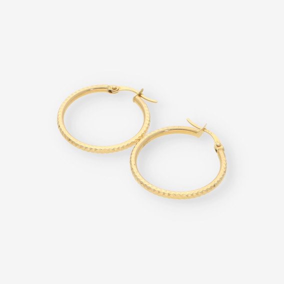 Pendientes aro oro