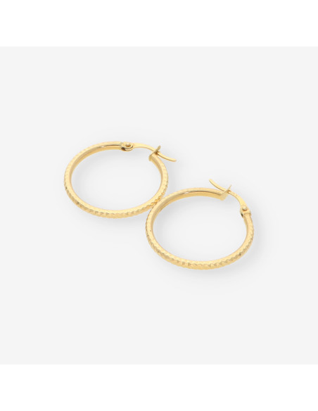 Pendientes aro oro