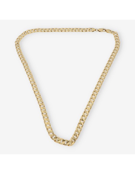 Cadena barbada en oro 18kt