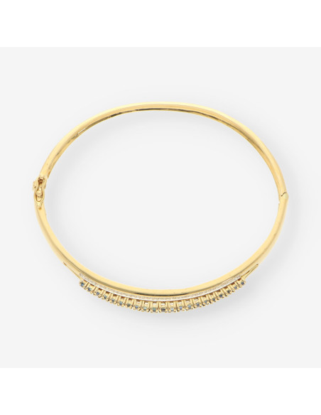 Esclava zafiros oro y brillantes