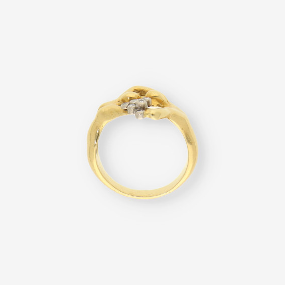Anillo oro y bri PUIG DORIA