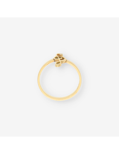 Anillo nota musical oro