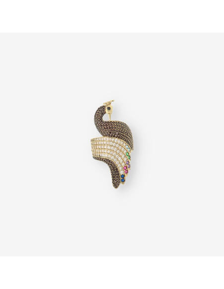 Anillo Pavo Real oro