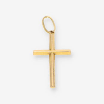 Colgante cruz oro