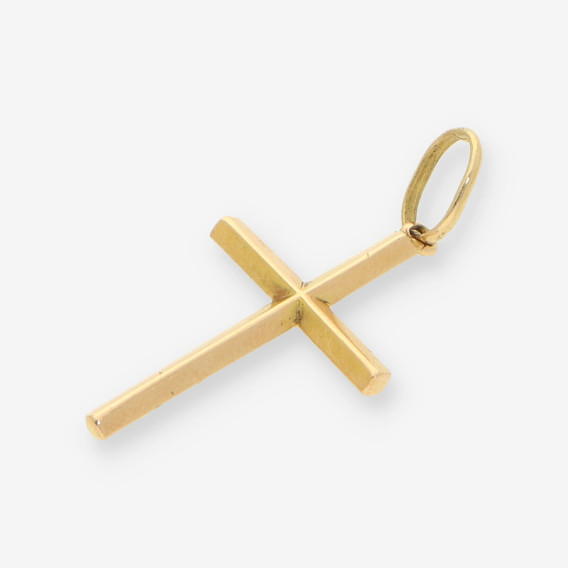 Colgante cruz oro