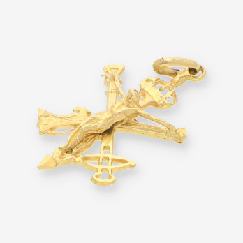 Colgante cristo legionario oro 2