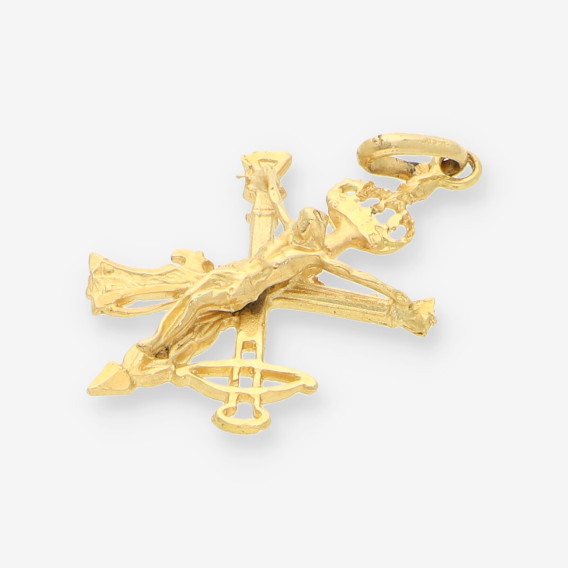 Colgante cristo legionario oro