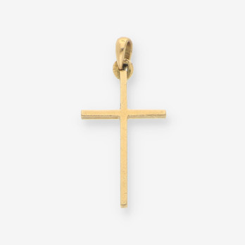 Colgante cruz oro
