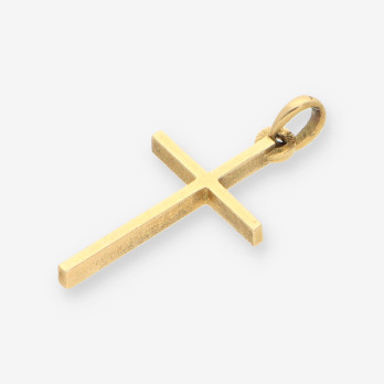 Colgante cruz oro 2