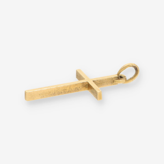 Colgante cruz oro