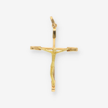 Colgante cruz oro