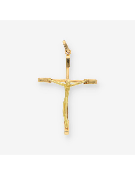 Colgante cruz oro