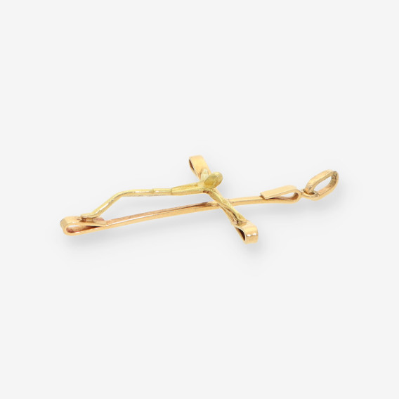 Colgante cruz oro