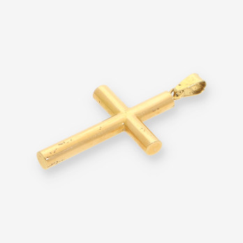 Colgante cruz oro 2