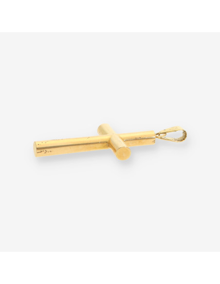 Colgante cruz oro