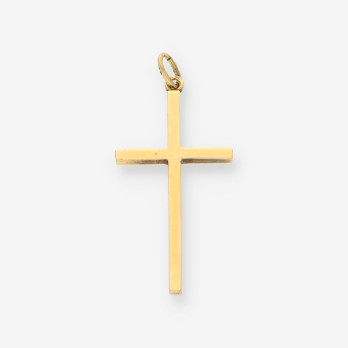 Colgante cruz oro