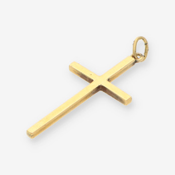 Colgante cruz oro 2