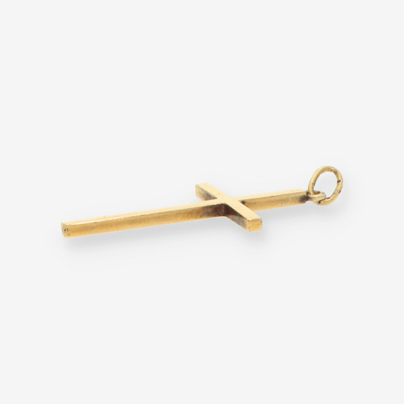 Colgante cruz oro