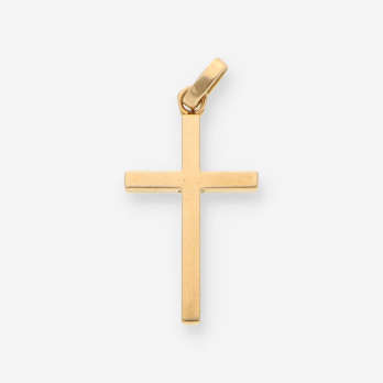 Colgante cruz oro