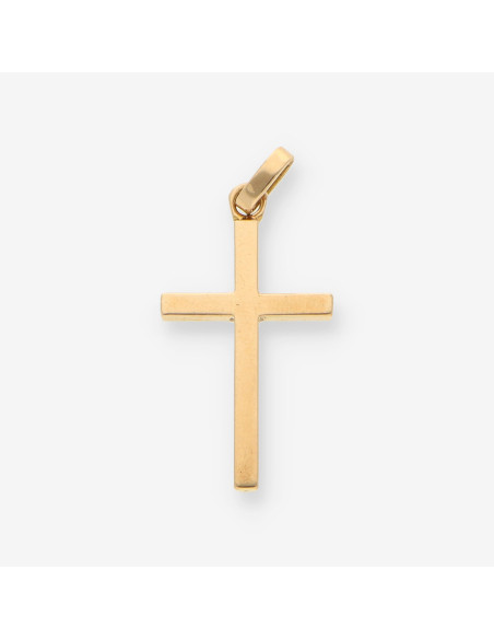 Colgante cruz oro