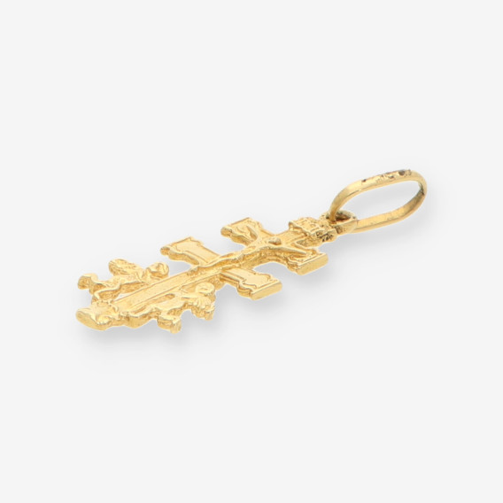 Cruz caravaca oro