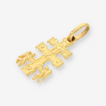 Cruz de caravaca oro 2