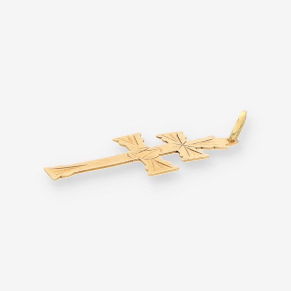 Cruz caravaca oro