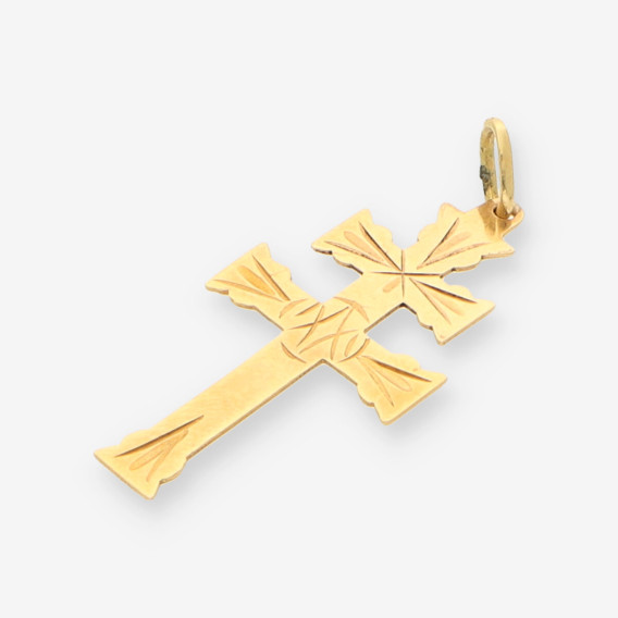 Cruz caravaca oro