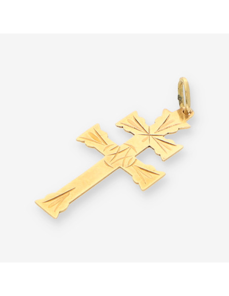 Cruz caravaca oro